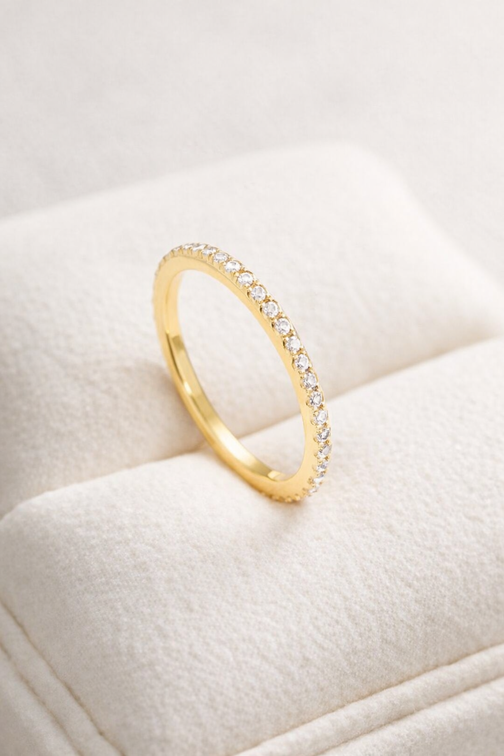 The VINÉ 14K Gold Eternity Ring
